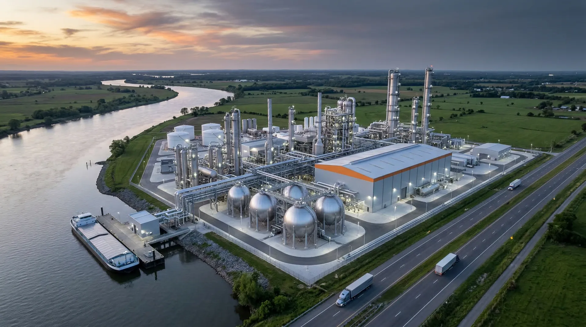 Future advanced materials plant